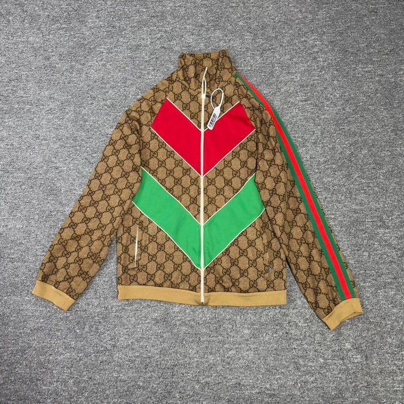 Gucci Gucci New old flower full logo jacket 2501-Nextarrow Size US L / EU 52-54 / 3 - 1 Thumbnail