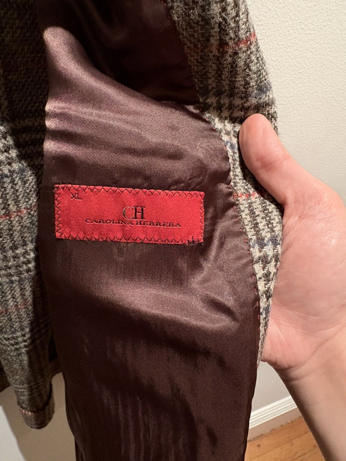 Carolina Herrera Carolina Herrera Wool Lined Vest Size US XL / EU 56 / 4 - 4 Thumbnail