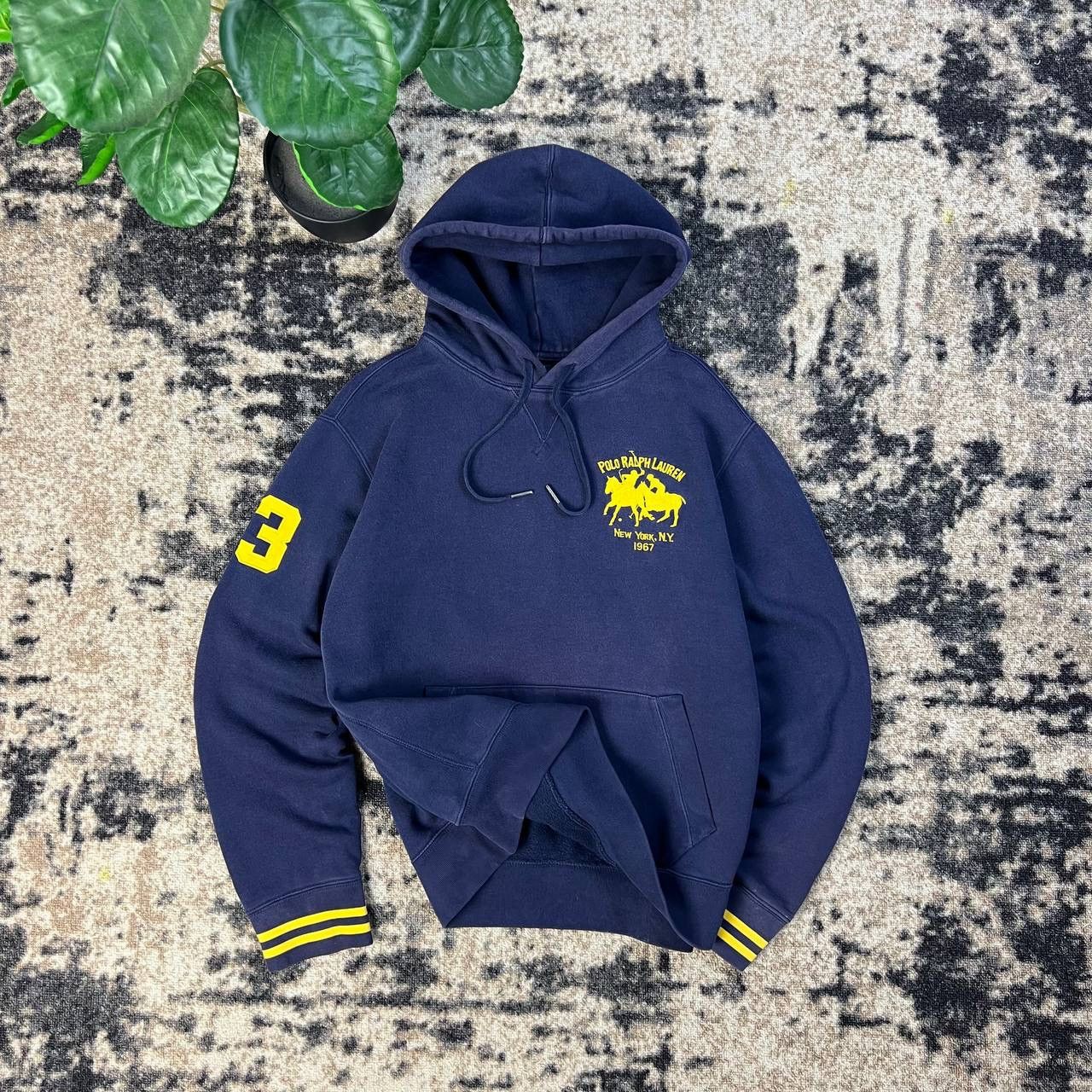 Polo Ralph Lauren Polo Ralph Lauren Big Logo Luxury Vintage Y2K Hoodie Size US XL / EU 56 / 4 - 1 Thumbnail