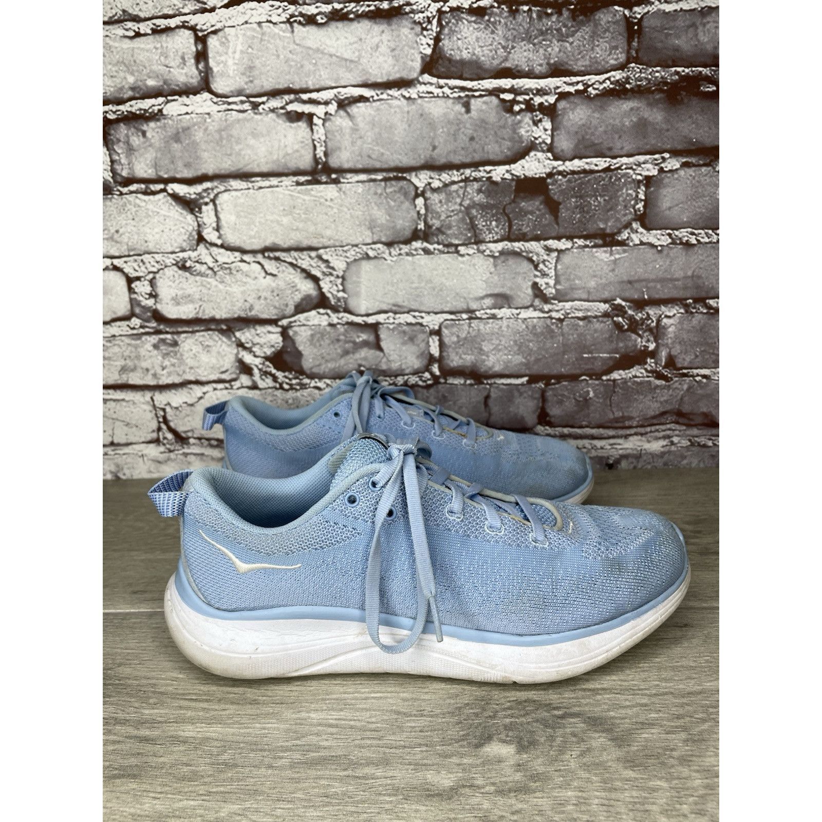 Hoka Hoka One One Hupana Flow Blue Fabric Running Shoes Sneakers Size US 8 / IT 38 - 3 Thumbnail