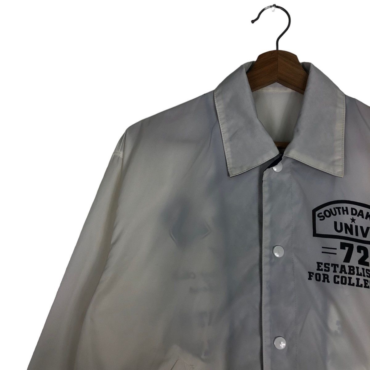 Japanese Brand 🔥Vintage Bomber Jacket Satin Riders South Dakota Univ USA Size US M / EU 48-50 / 2 - 8 Thumbnail