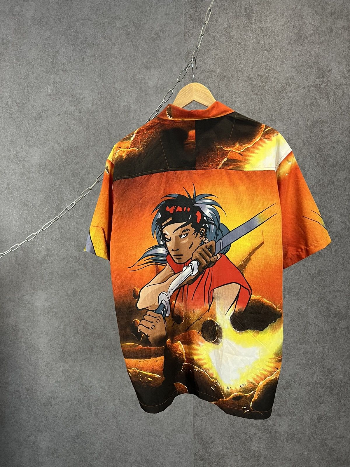 Anime Anima Japanese crazy Hawaiian shirt Size US XL / EU 56 / 4 - 2 Thumbnail