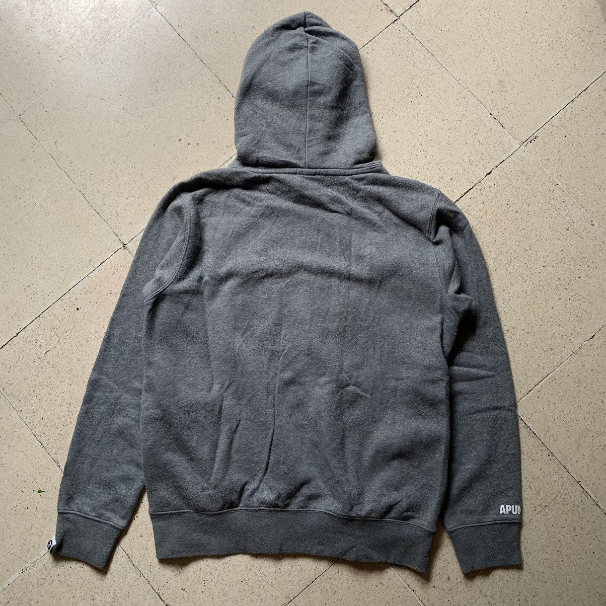 Aape 2000s Bape Aape Apunvs Pullover Hoodie Grey Size US M / EU 48-50 / 2 - 16 Thumbnail