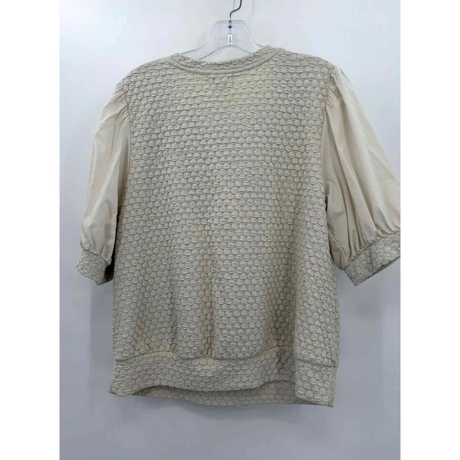 Vintage Pre-Owned Porridge Tan Size XL Blouse Size XL / US 12-14 / IT 48-50 - 2 Thumbnail