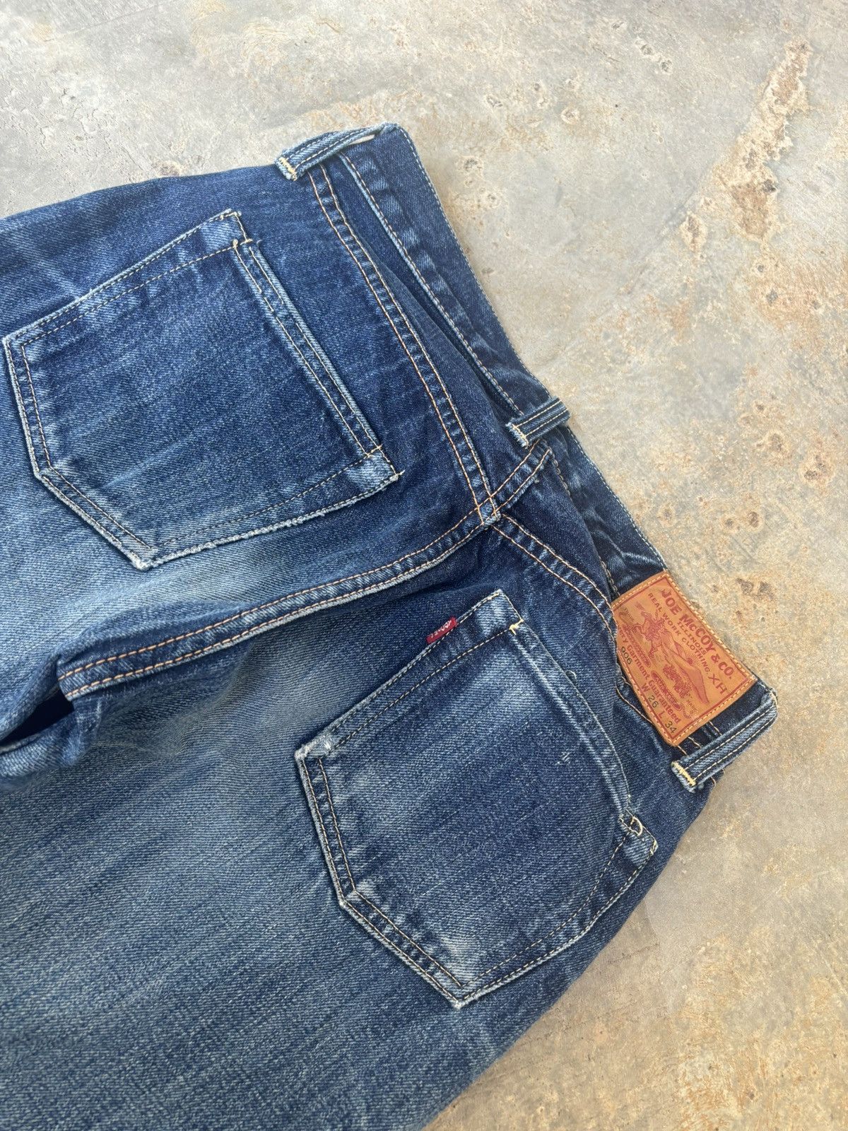 TOYS McCOY Joe McCoy Selvedge Denim Jeans Size 26" / US 2 / IT 38 - 7 Thumbnail