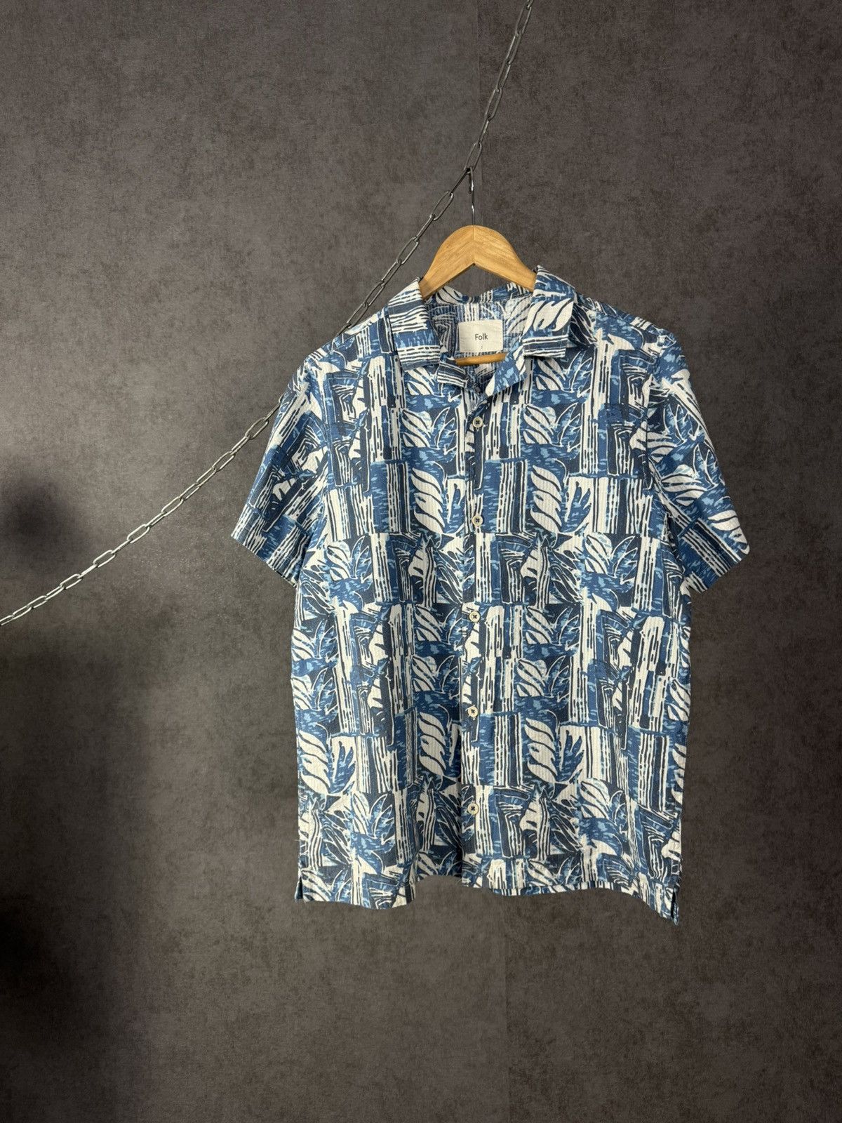 Folk Folk art crazy designer hawaiian shirt Size US M / EU 48-50 / 2 - 1 Thumbnail