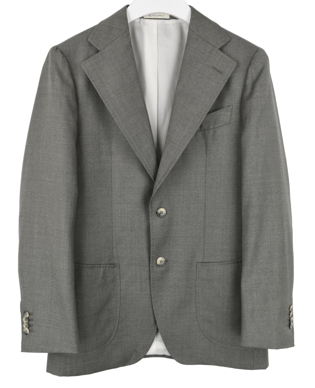 Suitsupply SUITSUPPLY Havana Patch Wide Ferrara Vigo Suit Men's UK 38 Size 38R - 8 Thumbnail