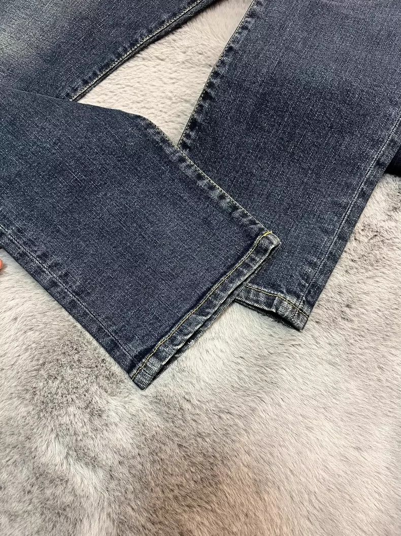 Saint Laurent Paris Saint Laurent Paris Fall/Winter 14 Yellow Line Navy Wash Ba Size US 31 - 6 Thumbnail