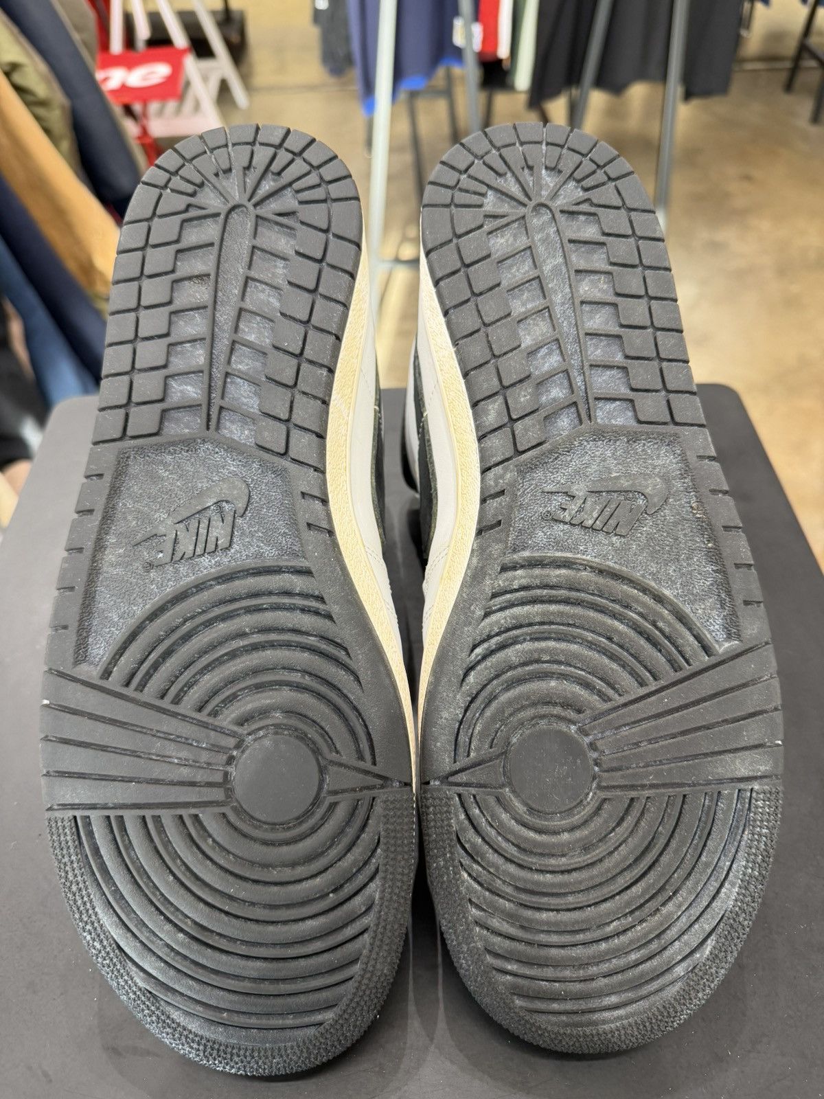A Ma Maniere × Jordan Brand Air Jordan Air Ship A Ma Maniere White Black Size 11.5(2023) Size US 11.5 / EU 44-45 - 9 Thumbnail
