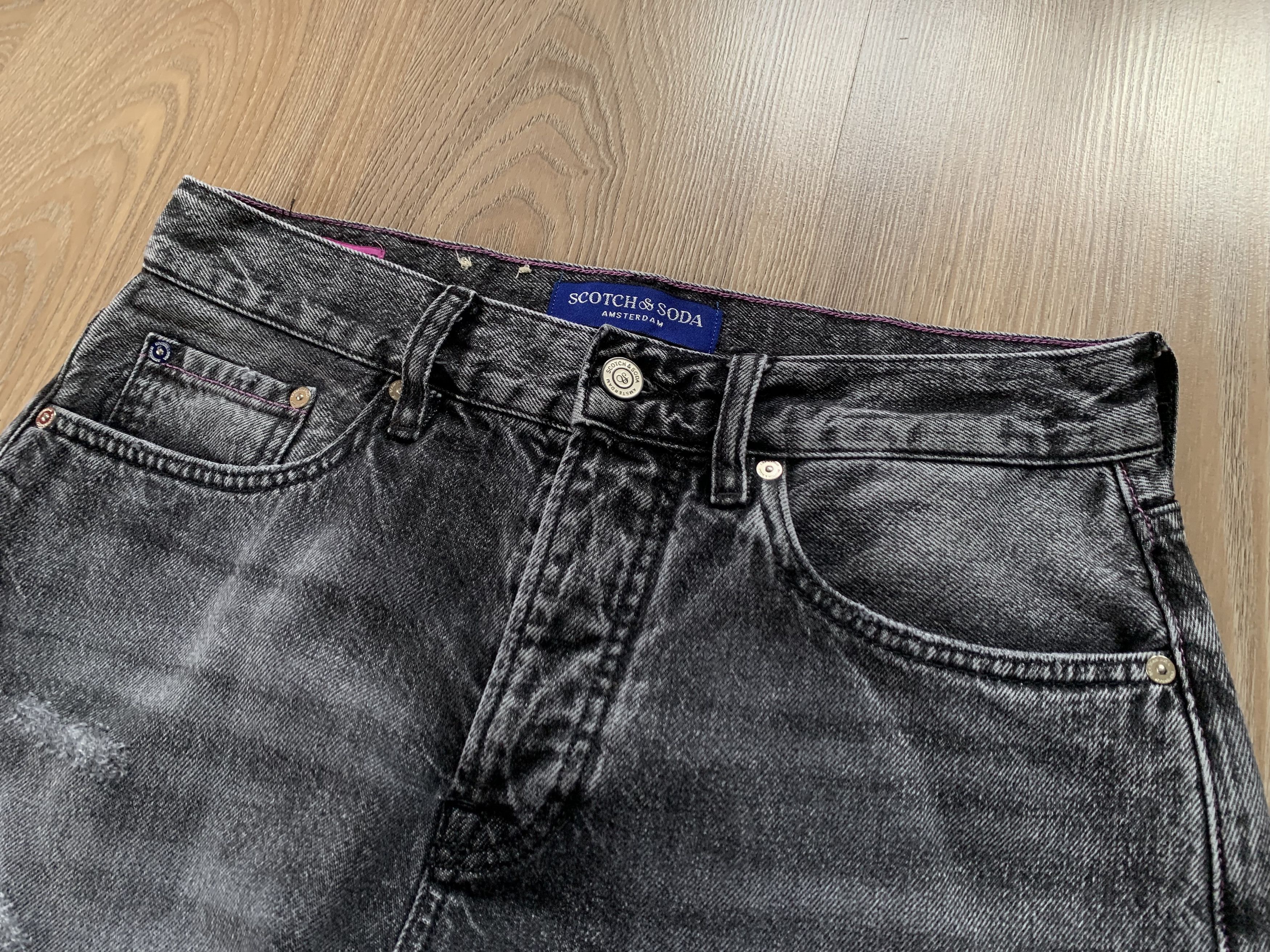 Scotch & Soda Scotch & Soda Dean Grey Jeans Size US 28 / EU 44 - 4 Thumbnail