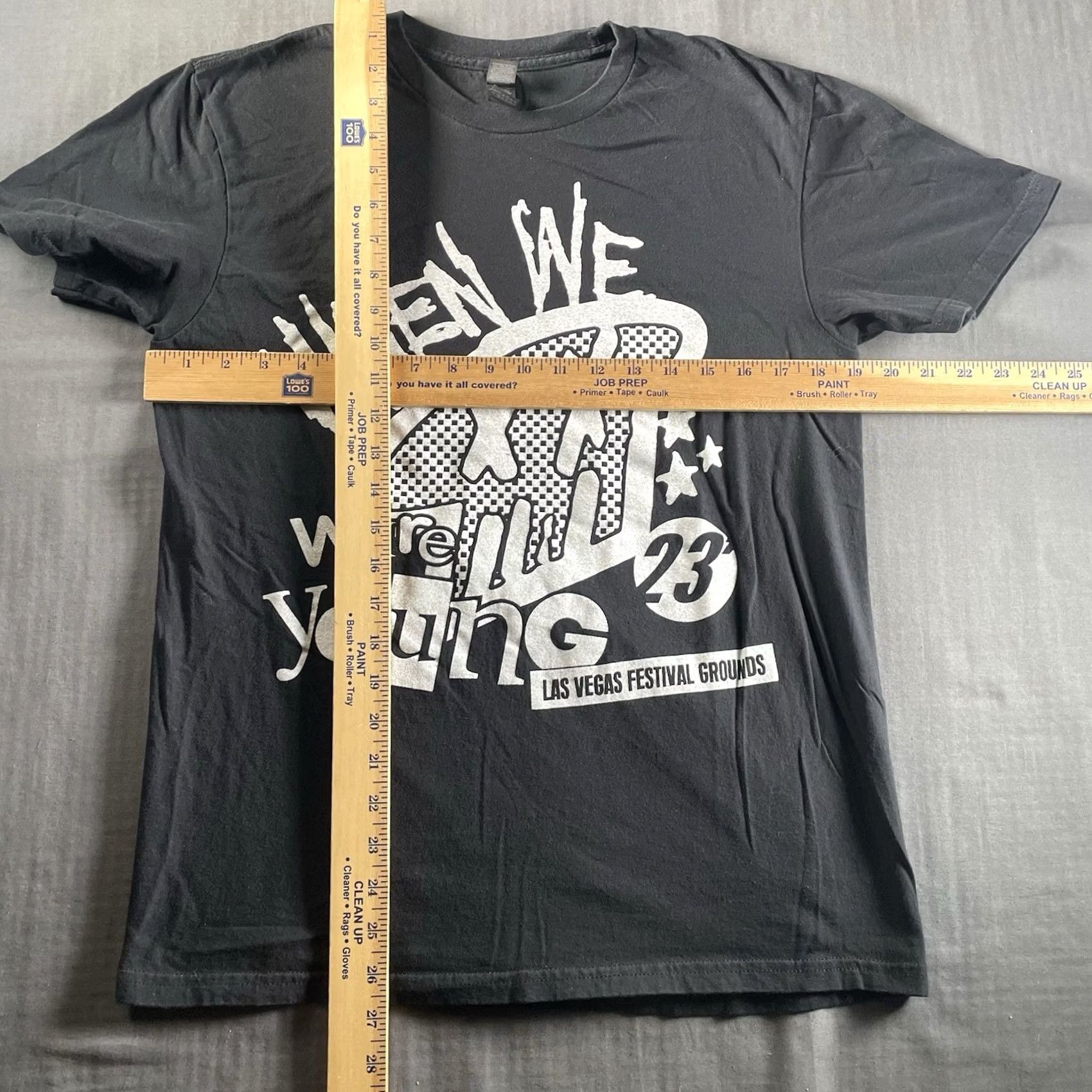 Vintage When We Were Young Shirt Mens Medium 2023 Green Day Blink 182 Rock Punk Festival M & M Black T-Shirt Mens Size US M / EU 48-50 / 2 - 4 Thumbnail
