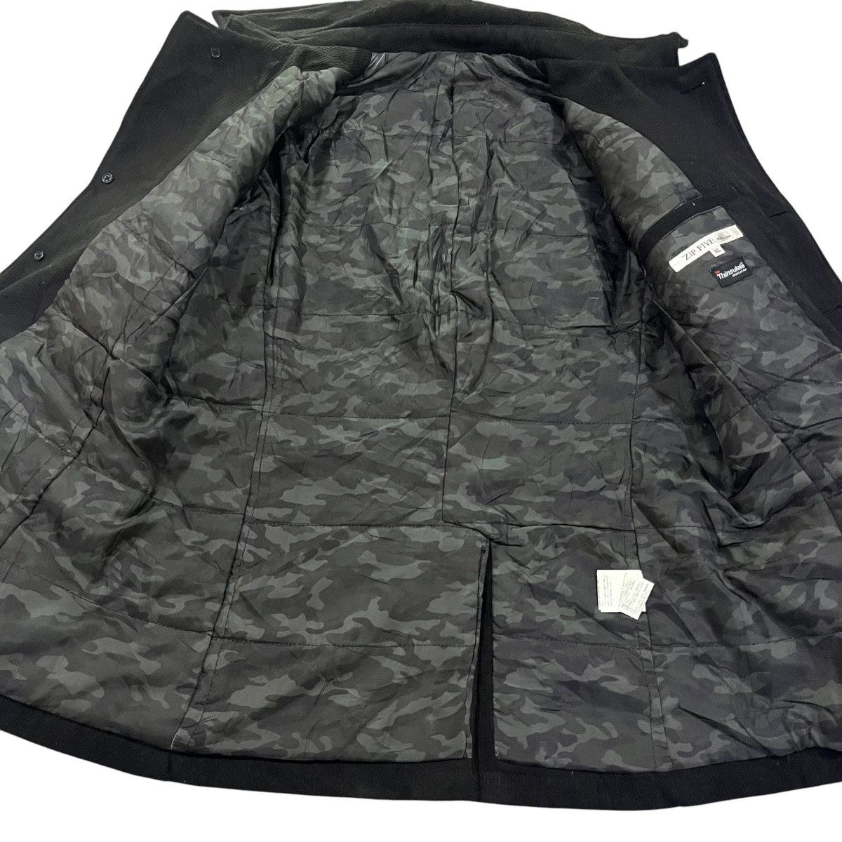 If Six Was Nine 🇯🇵JAPANESE BRAND THINSULATE INSULATION WOOL BUTTON UP JACKET Size US XL / EU 56 / 4 - 5 Thumbnail