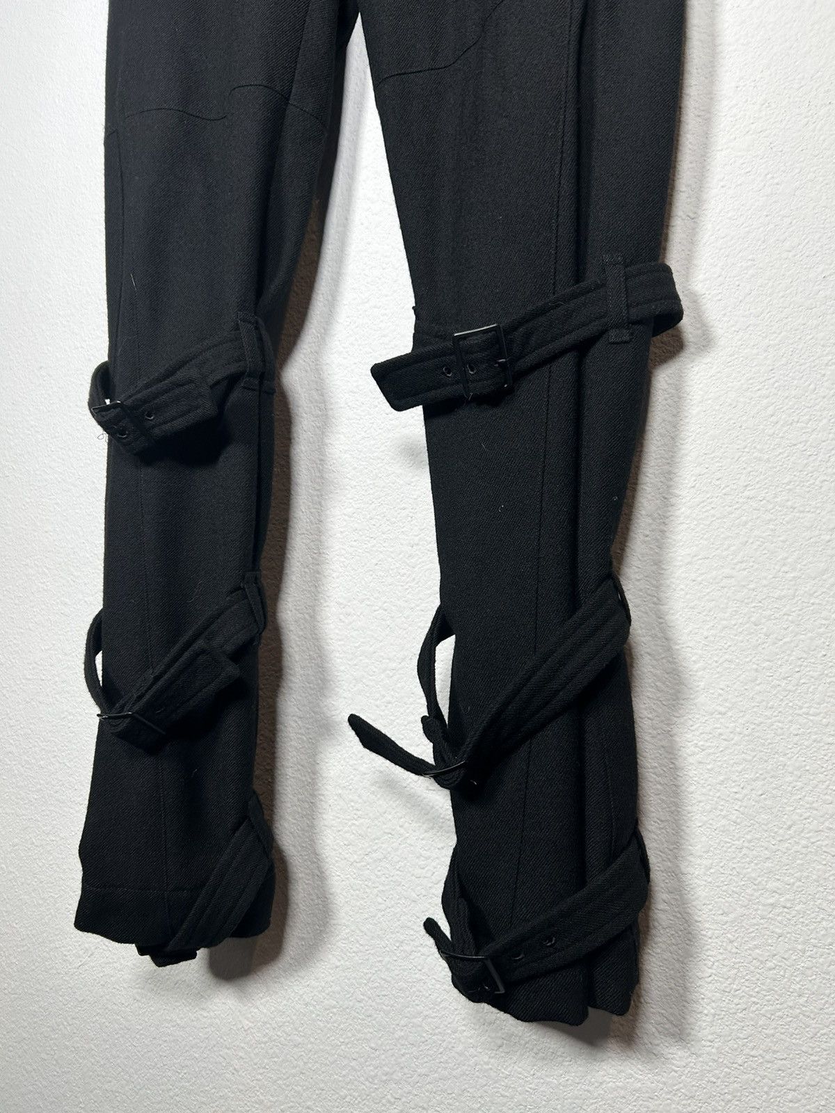 Issey Miyake 04’-05’ wool bondage, parachute trousers Size US 30 / EU 46 - 3 Thumbnail