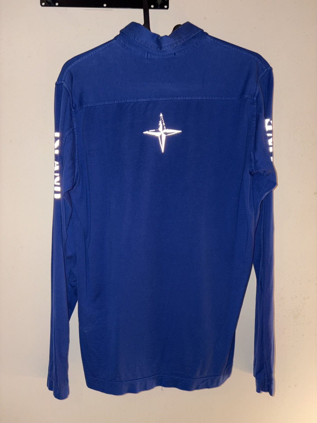 Stone Island Boys stone island collar shirt with zip blue Size US S / EU 44-46 / 1 - 2 Thumbnail