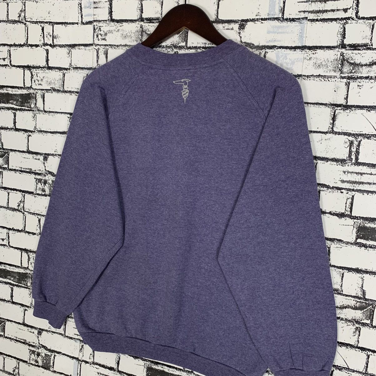 Trussardi × Vintage Vintage Trussardi Spellout Sweatshirt Crewneck Size S / US 4 / IT 40 - 6 Thumbnail