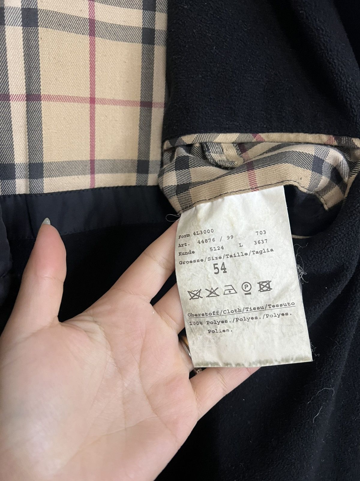 Burberry Burberry puffer parka black XL nova check Size US XL / EU 56 / 4 - 9 Thumbnail
