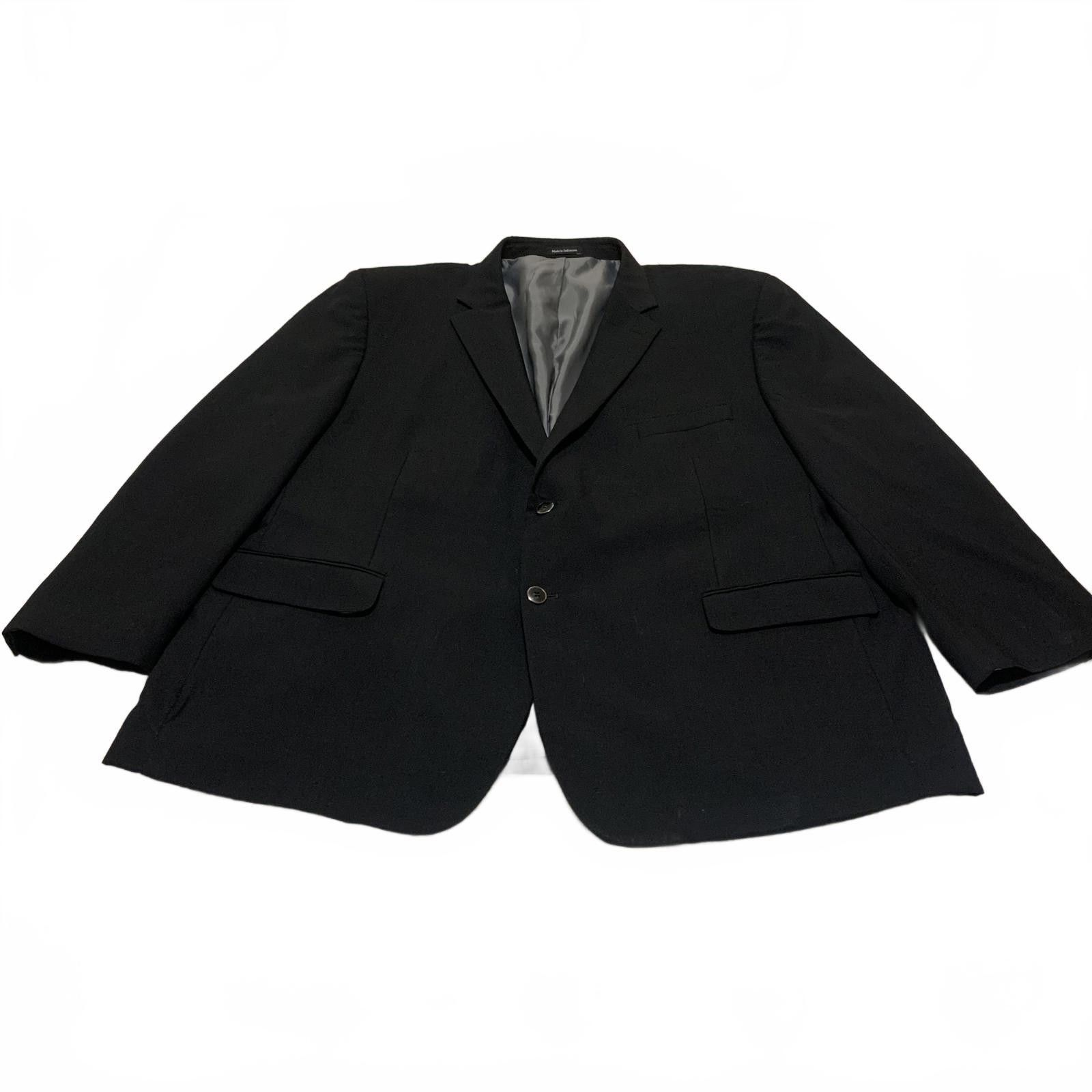 Pronto Uomo Pronto Uomo Men's 54 inch Black Blazer Jacket Size 54R - 1 Thumbnail