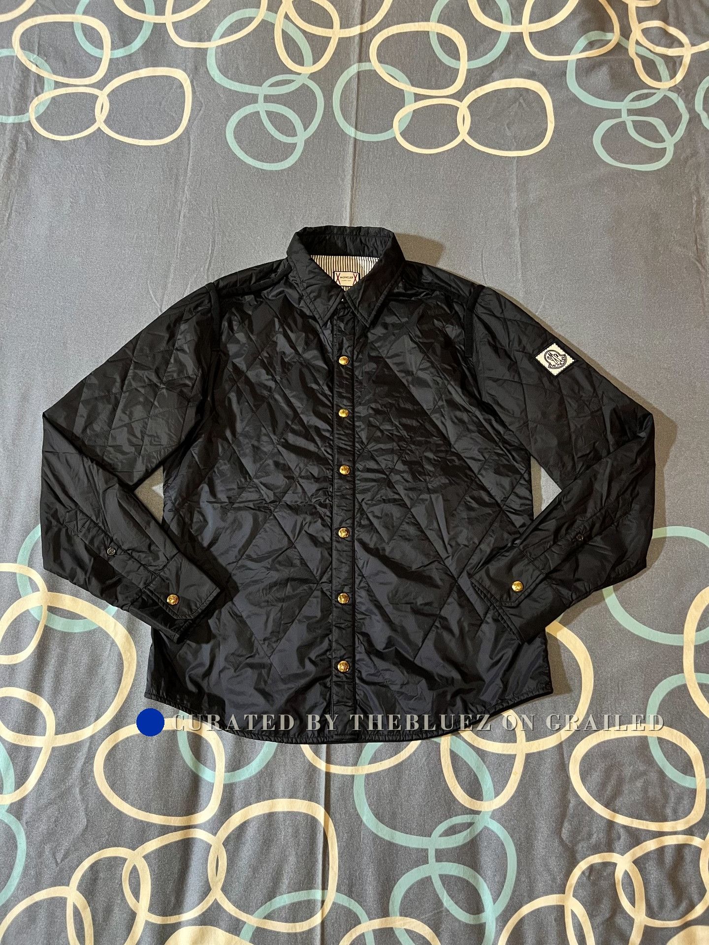 Thom Browne Moncler TB Collaboration Quilted Jacket Size US L / EU 52-54 / 3 - 1 Thumbnail