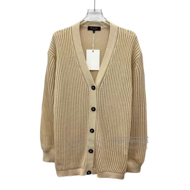 Loro Piana Loro Piana Brown mulberry silk V-neck single-breasted long Size XS / US 0-2 / IT 36-38 - 1 Thumbnail