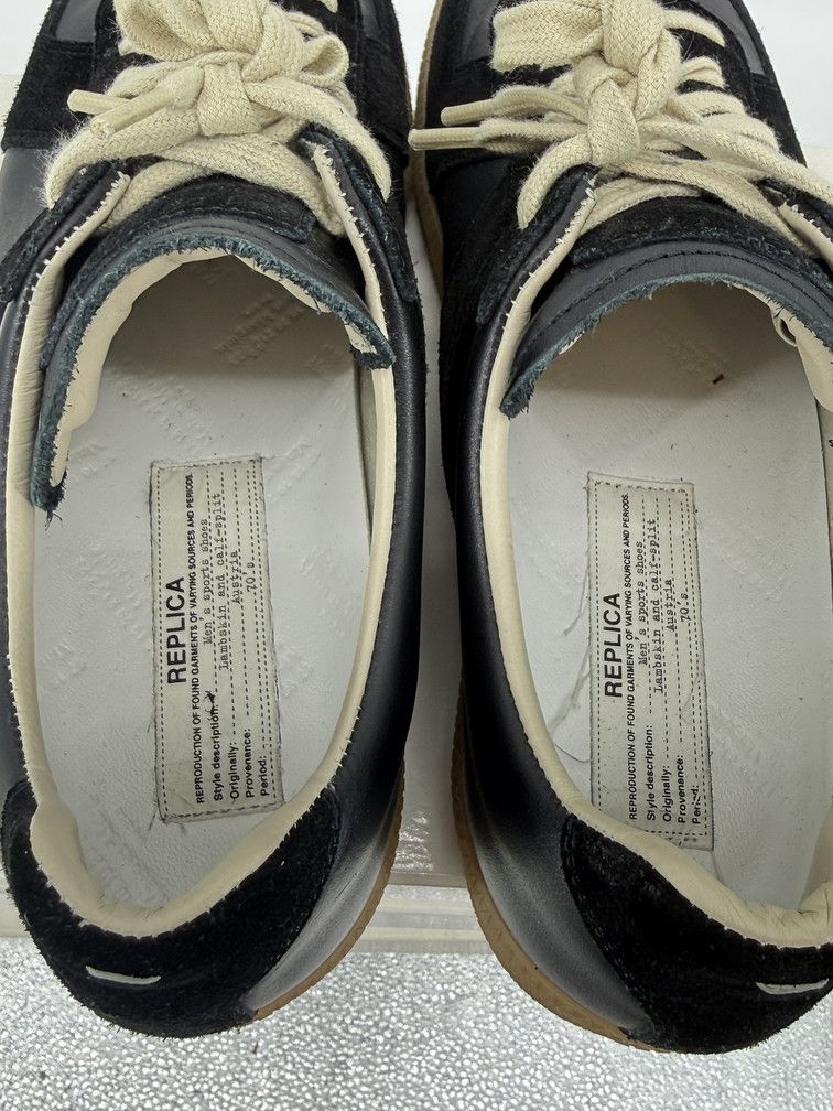 Maison Margiela GAT Low Black Gum Size US 10 / EU 43 - 6 Thumbnail