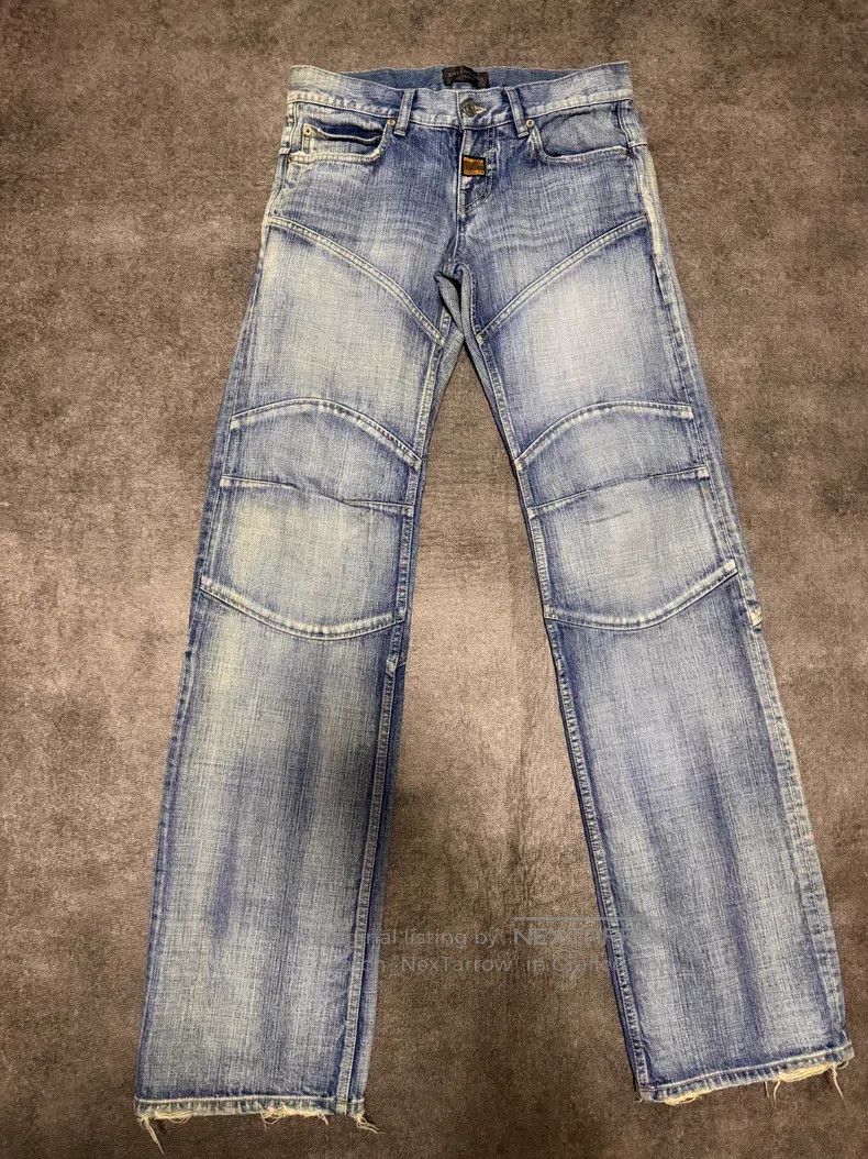 Balenciaga Balenciaga size S Low-Rise Straight-Leg Jeans Size US 27 - 1 Thumbnail