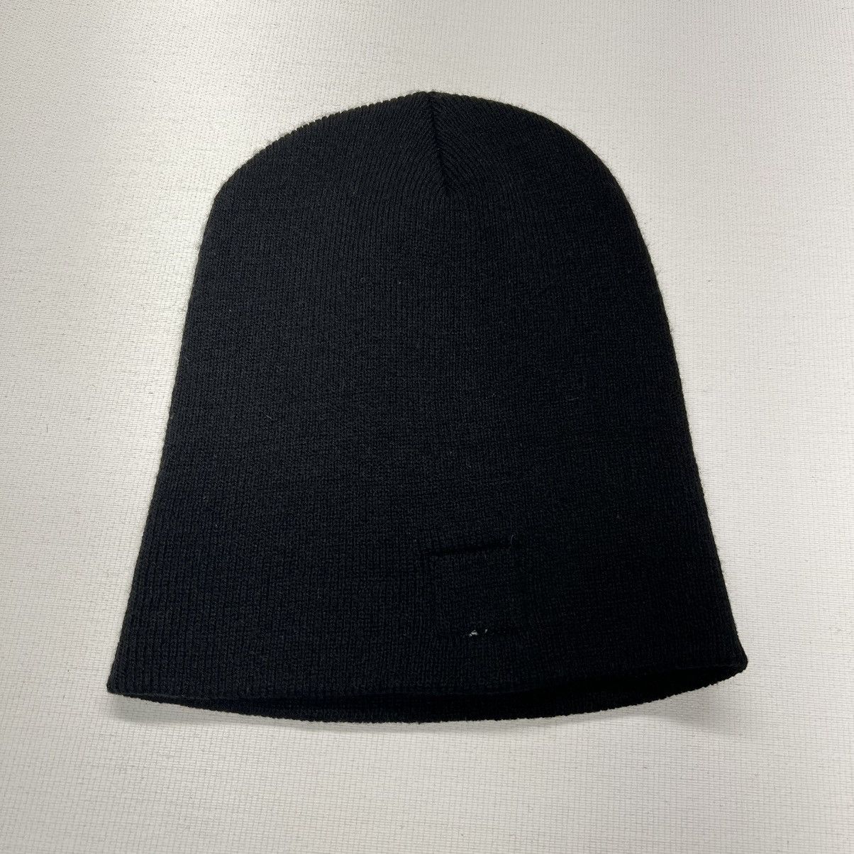 Huf HUF Beanie Hat Black Logo Patch Skate Board Box Cuffed Cap Size ONE SIZE - 3 Thumbnail