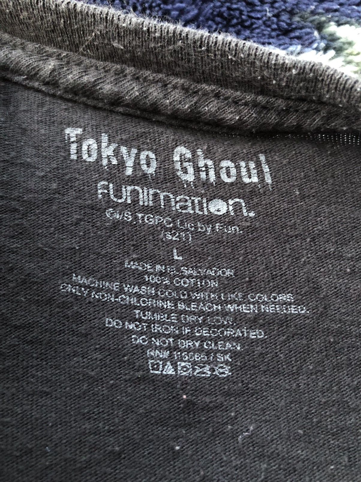 Anime Vintage Tokyo Ghoul Comics Shirt Tee Size US L / EU 52-54 / 3 - 11 Thumbnail