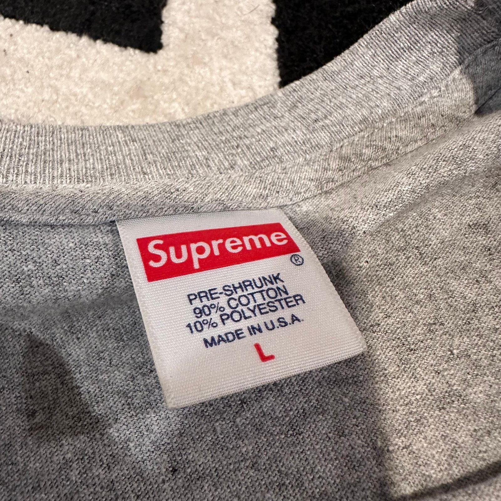 Supreme Supreme Bandana Box Logo Tee Heather Grey - Size Large Size US L / EU 52-54 / 3 - 5 Thumbnail