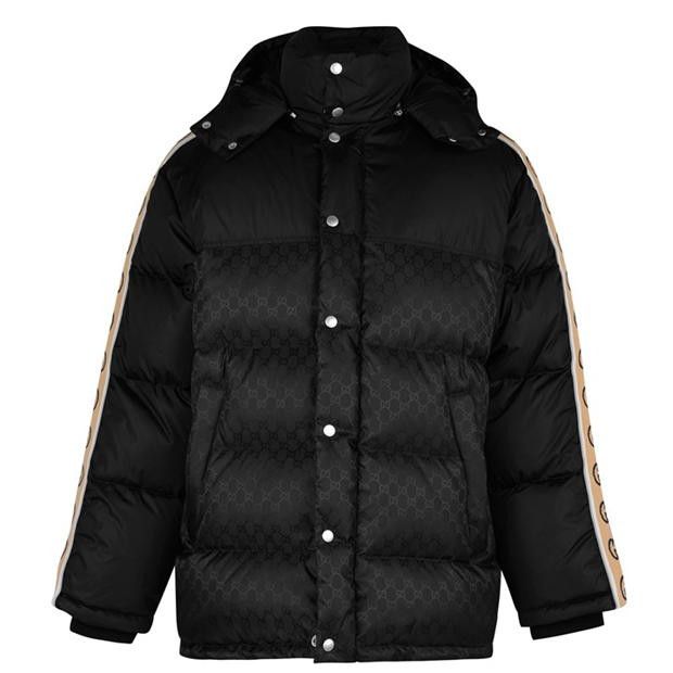 Gucci Gg Jacquard Nylon Padded Coat Size US XXL / EU 58 / 5 - 5 Thumbnail