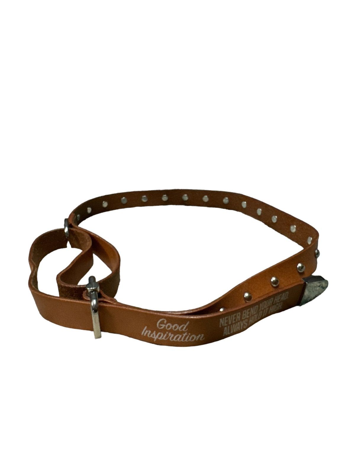 Maison MIHARA YASUHIRO MIHARAYASUHIRO STUDDED LEATHER BELT Size ONE SIZE - 5 Thumbnail