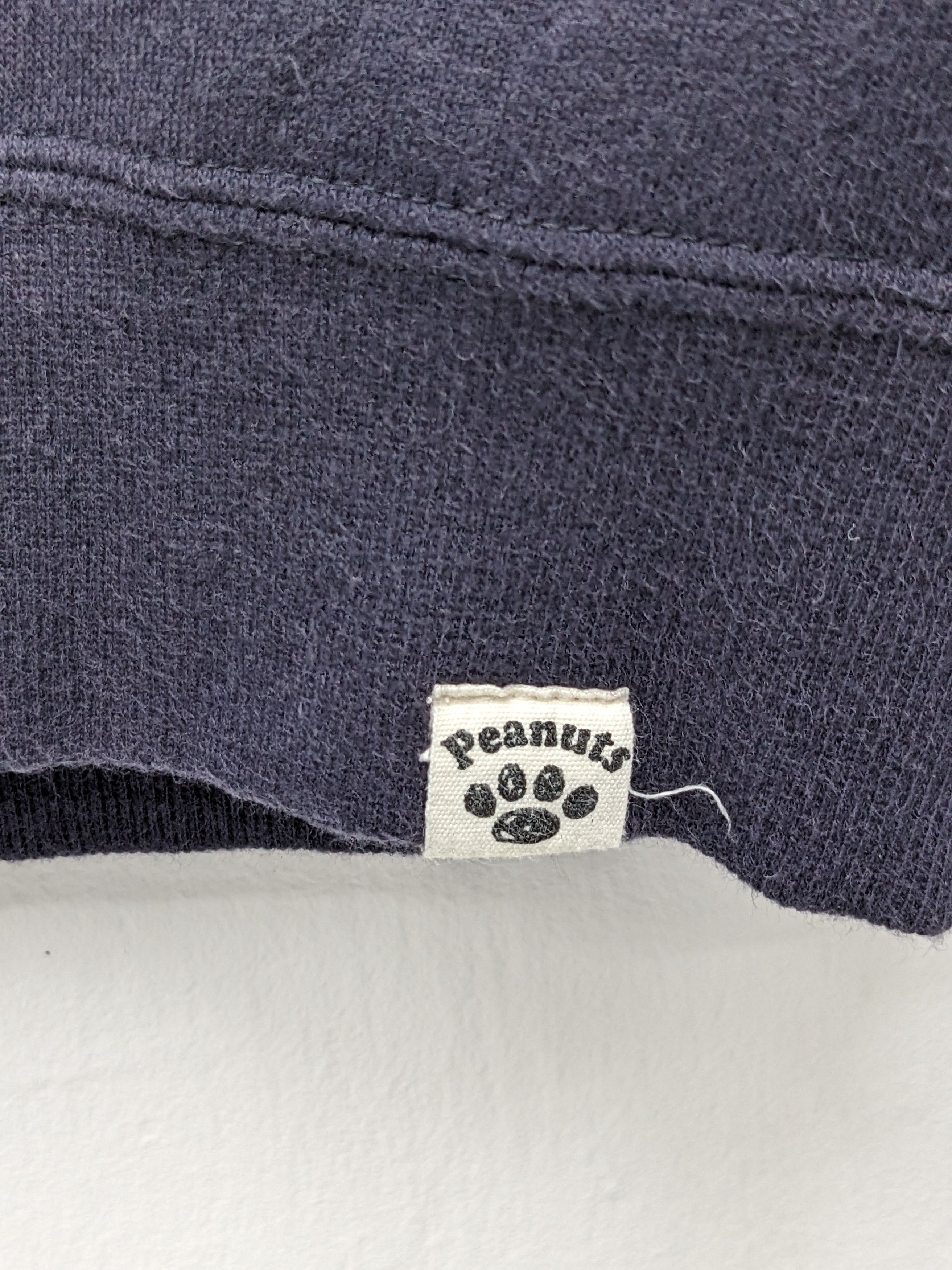 Peanuts Vintage 90s Peanuts Snoopy Navy Blue Crewneck Size US M / EU 48-50 / 2 - 4 Thumbnail