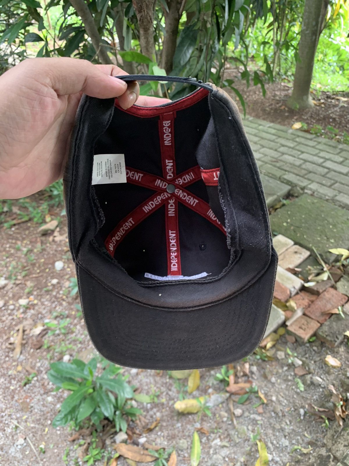 Independent Truck Co. Vintage Faded Independent Skate Cap Hat Grunge Erd Size ONE SIZE - 2 Thumbnail