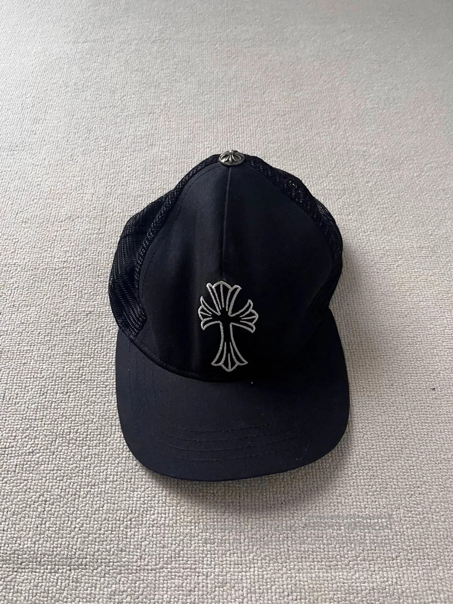 Chrome Hearts chrome hearts cross embroidered baseball cap. Size ONE SIZE - 1 Thumbnail