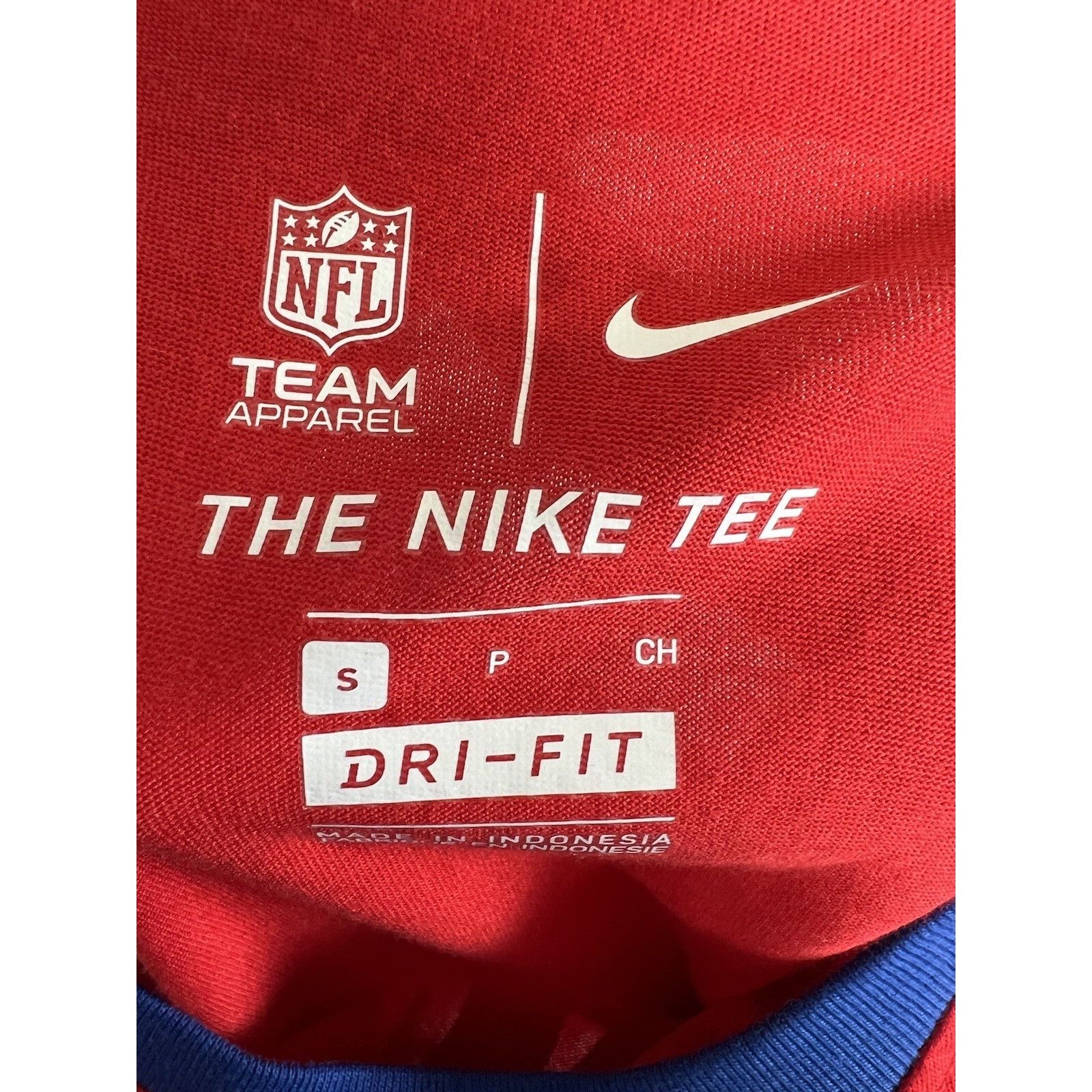 Nike New England Patriots Raglan Shirt Size S Retro Logo Nike Dri Size US S / EU 44-46 / 1 - 5 Thumbnail