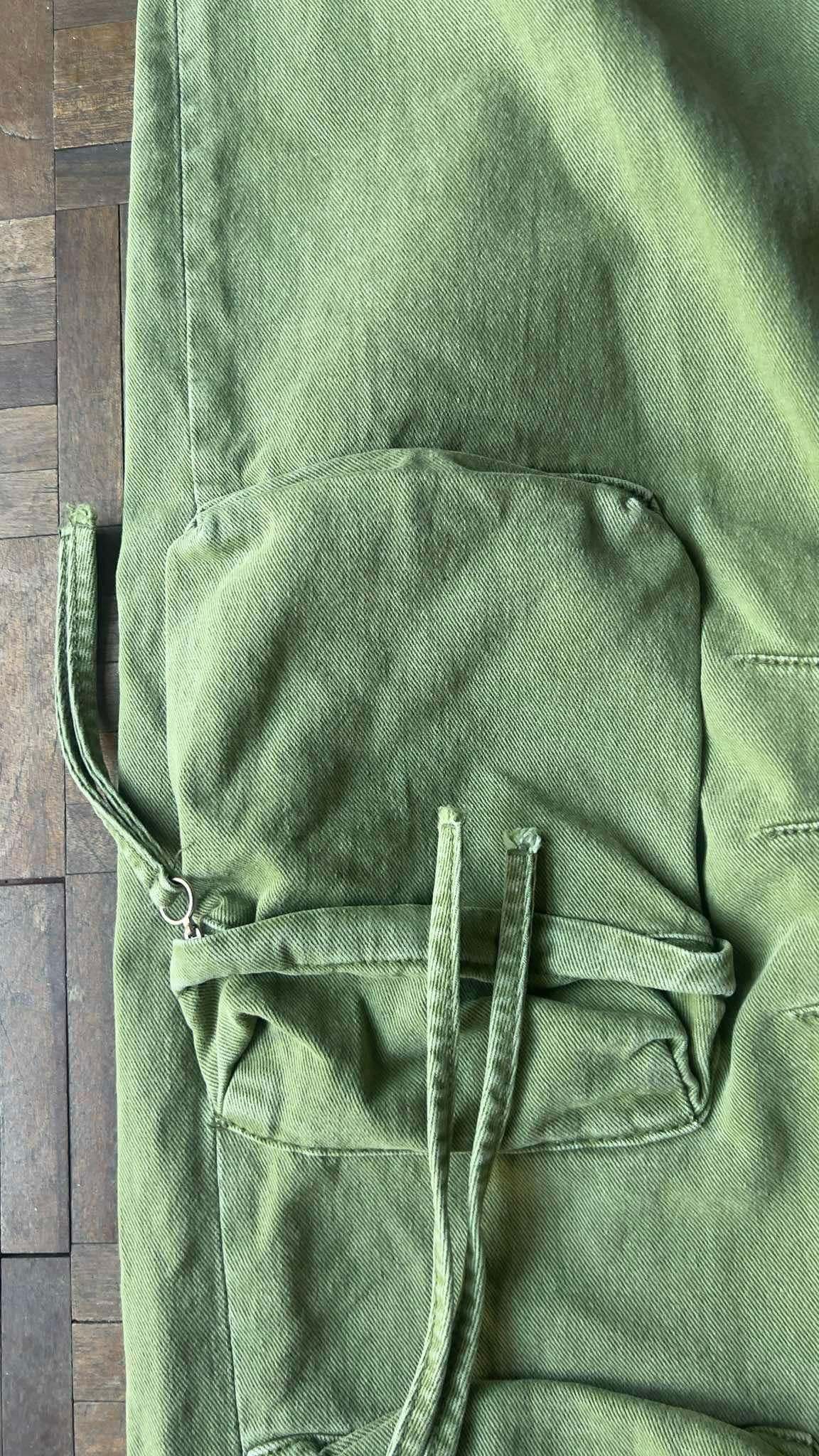 Zara Zara Cargo trousers size man 30 green color Size US 30 / EU 46 - 4 Thumbnail