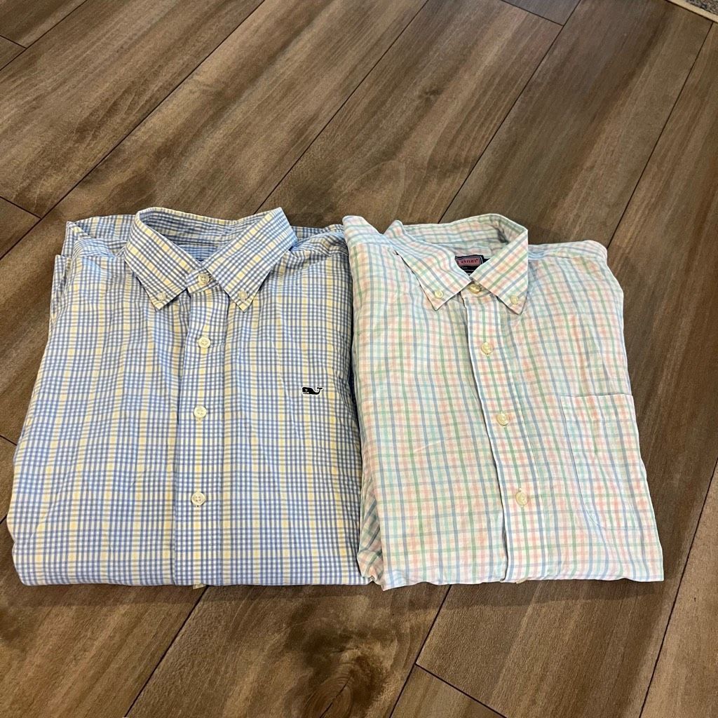 Vineyard Vines Vineyard Vines Lot of 2 Casual Buttonups Men Large Bin P-24 Size US L / EU 52-54 / 3 - 1 Thumbnail