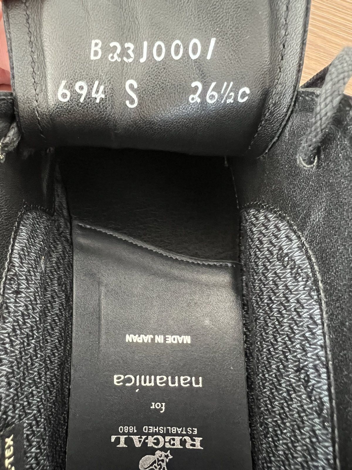 Nanamica Nanamica x Regal Gore Tex Chukka Boots - Black Leather Size US 9.5 / EU 42-43 - 14 Thumbnail