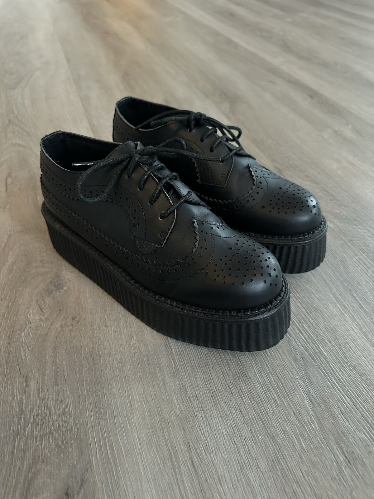 Other Creepers double sole in black leather Size US 8 / IT 38 - 3 Thumbnail