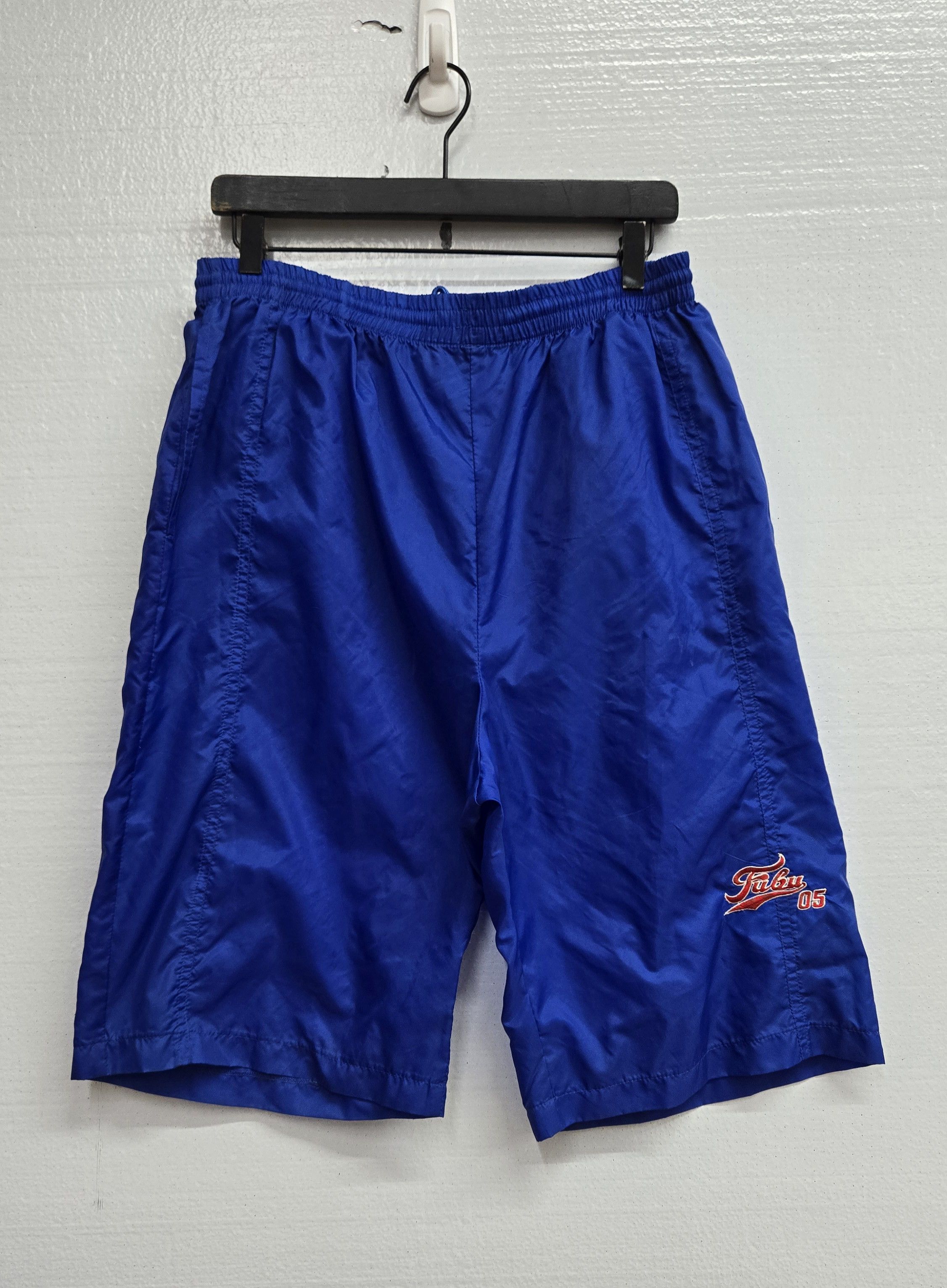 Fubu Vintage early 2000s FUBU 05 nylon shorts Large Size US 30 / EU 46 - 1 Thumbnail