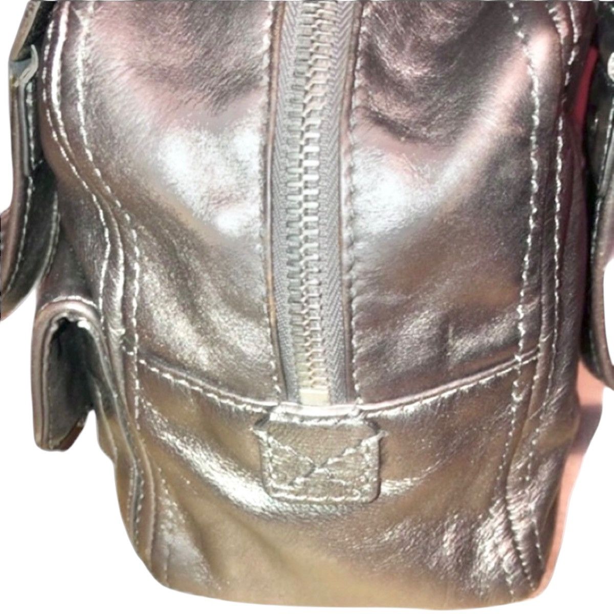 Michael Kors Michael Kors pewter satchel bag Size ONE SIZE - 4 Thumbnail
