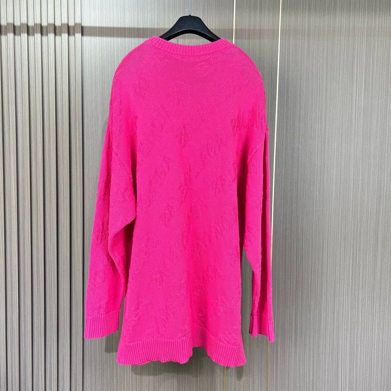 Balenciaga Balenciaga Full print stretch jacquard knit sweater 2502-Ne Size US S / EU 44-46 / 1 - 2 Thumbnail