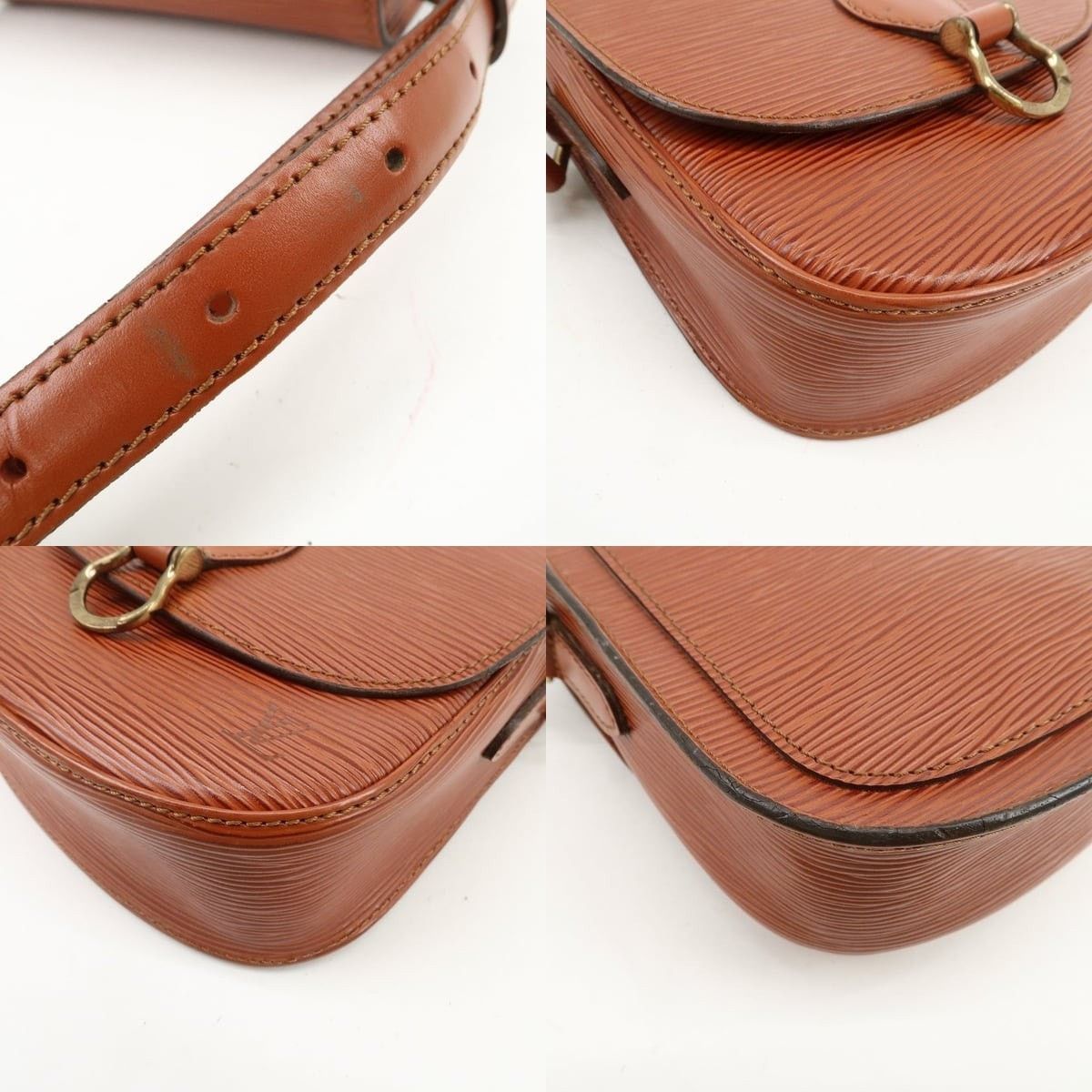 Louis Vuitton Louis Vuitton Epi Saint Cloud Shoulder Bag Leather Brown Size ONE SIZE - 5 Thumbnail