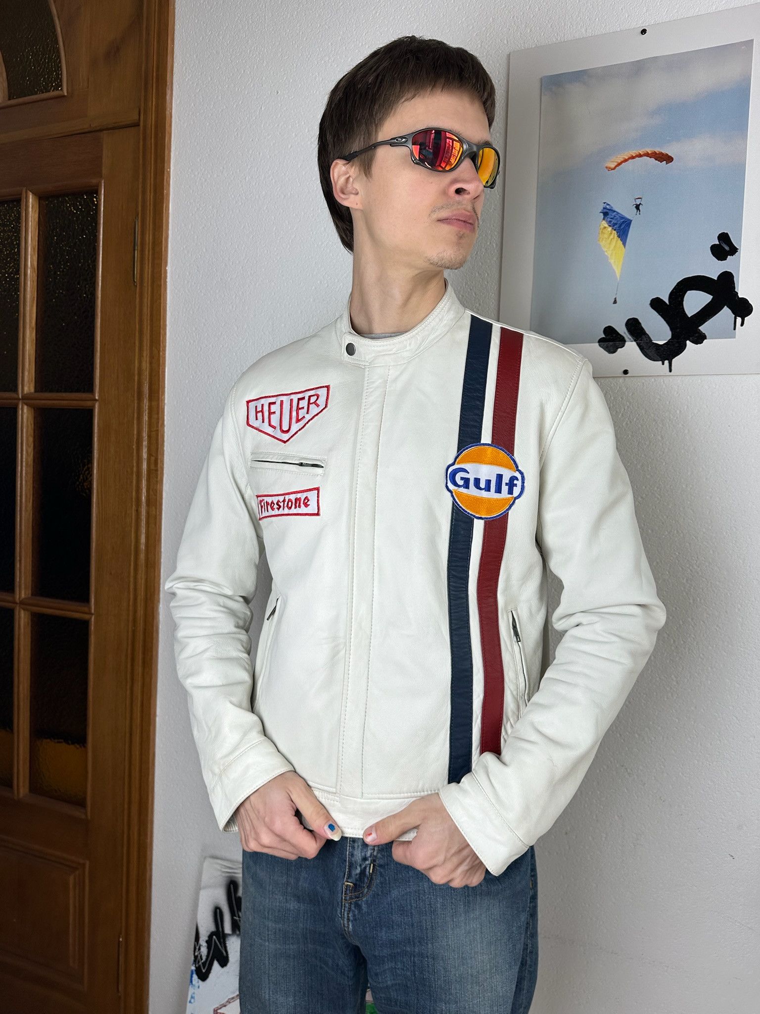 Formula 1 Vintage Dakota Heuer Gulf Formula Racing Jacket Hype Size US M / EU 48-50 / 2 - 5 Thumbnail