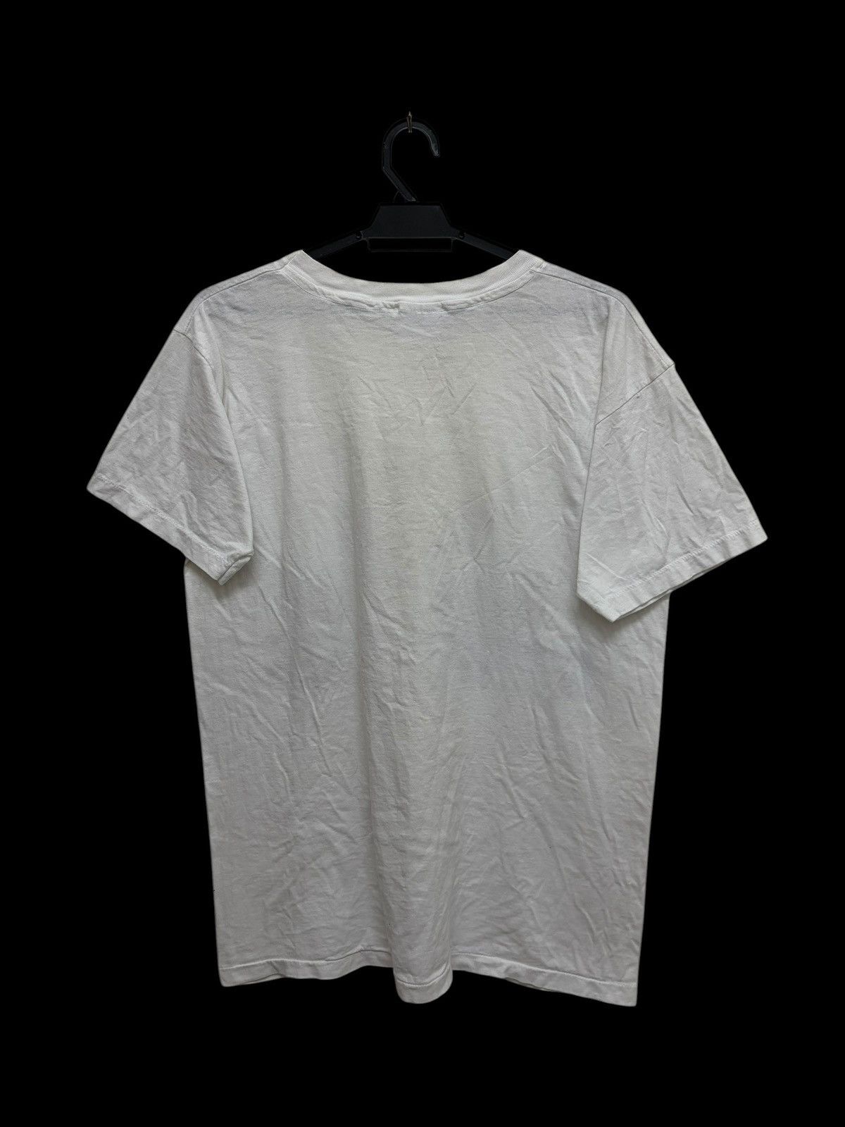 Hanes 80s 90s ALIEN UFO CAMEL RAVE TECHNO SURREAL ART TEE RARE Size US L / EU 52-54 / 3 - 2 Thumbnail