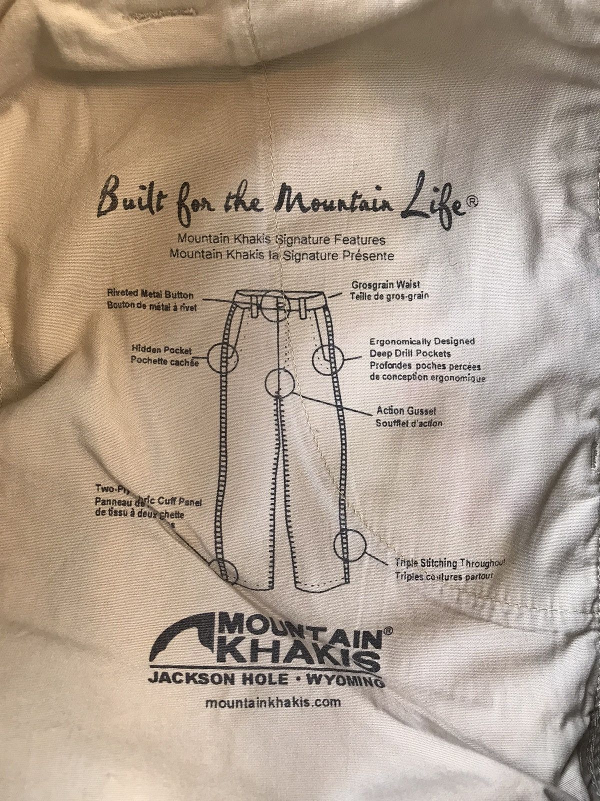 JNCO × The Mountain × Vintage Vintage the mountain khakis straight fit denim Size US 32 / EU 48 - 7 Thumbnail