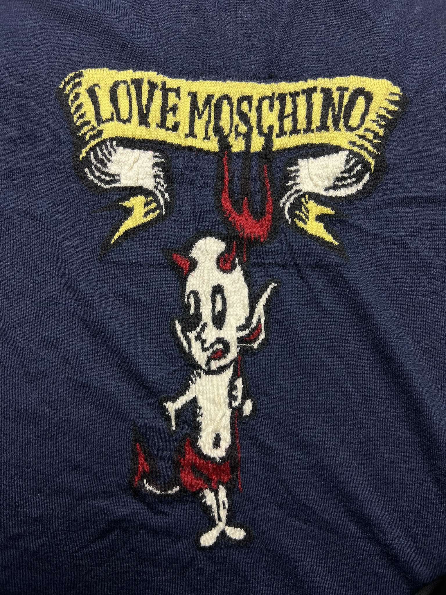 Love Moschino Love Moschino sinv Sweater wool devil Size M / US 6-8 / IT 42-44 - 4 Thumbnail