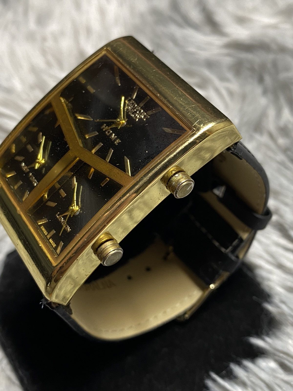 Japanese Brand × Vintage ✨ Ledfort Swiss Multi-Time Zones Watch ✨ Swiss Brand Size ONE SIZE - 5 Thumbnail