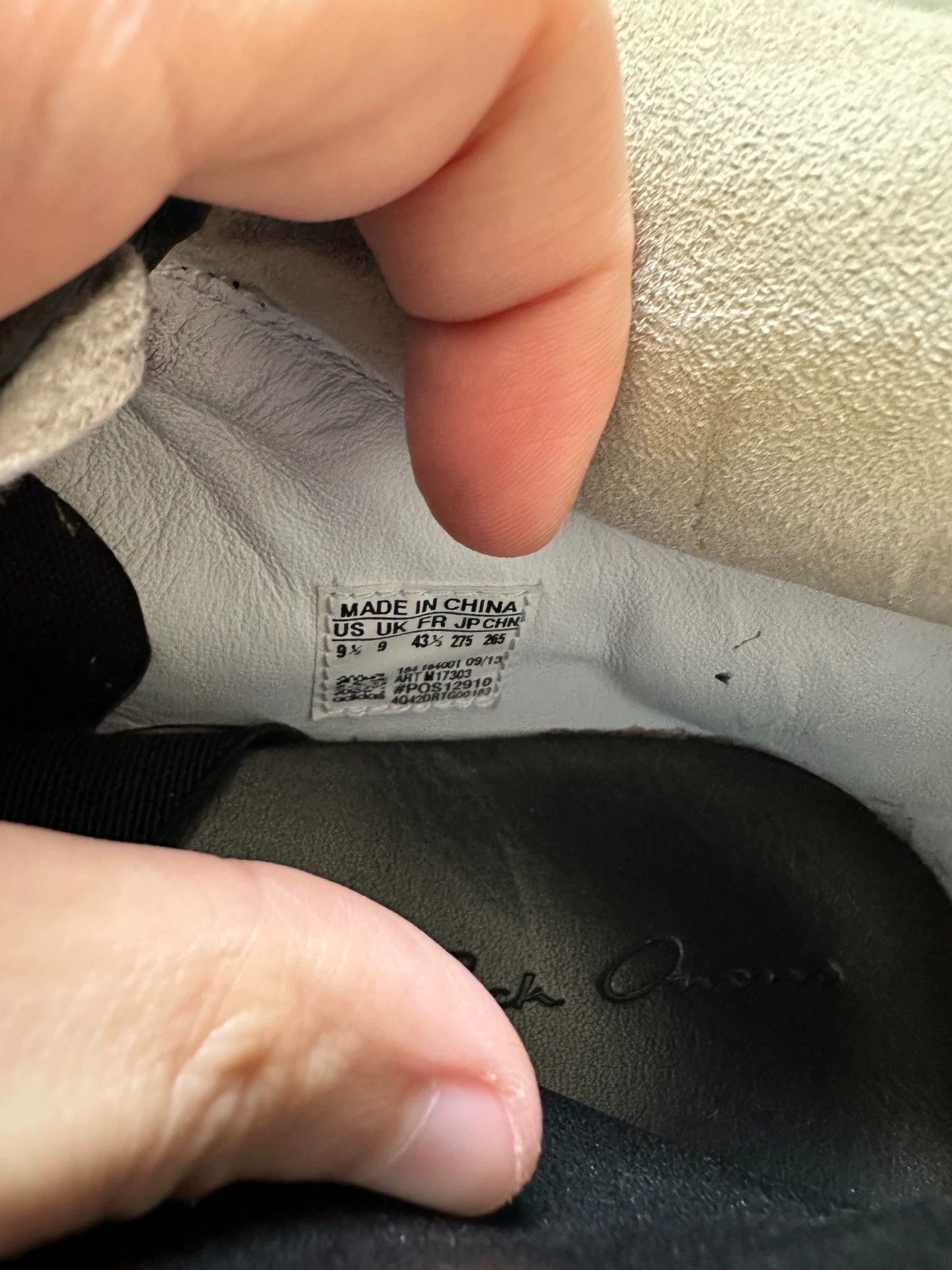 Rick Owens Rick Owens x Adidas RO Runner OG Black White Tank Sneaker Size US 9.5 / EU 42-43 - 5 Thumbnail