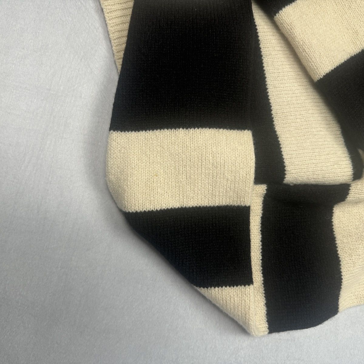 Raf Simons AW01 Riot! Riot! Riot! Striped Wool Turtleneck Sweater Size US M / EU 48-50 / 2 - 6 Thumbnail