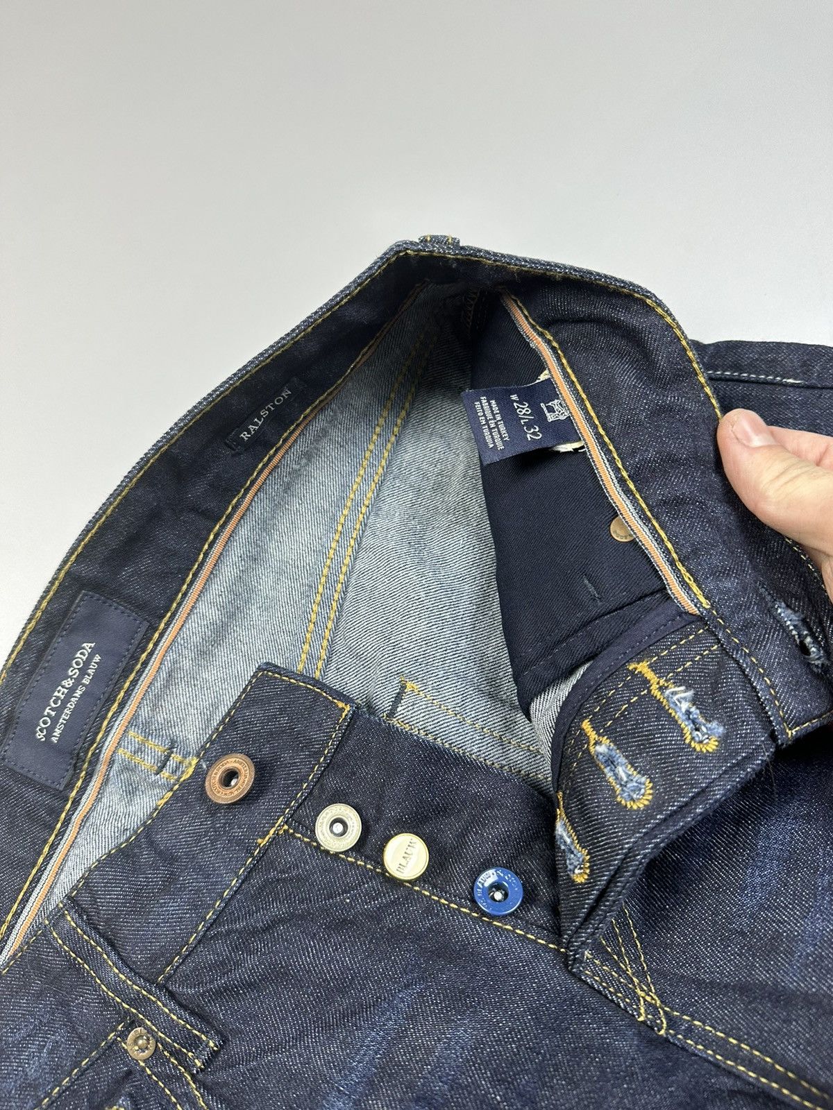 Scotch & Soda Scotch&Soda Solid Skinny Jeans Size US 28 / EU 44 - 4 Thumbnail